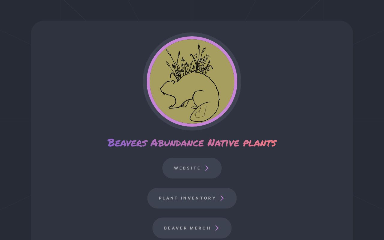 Beaver's Garden Journal – Beavers Abundance Native Plant Nursery